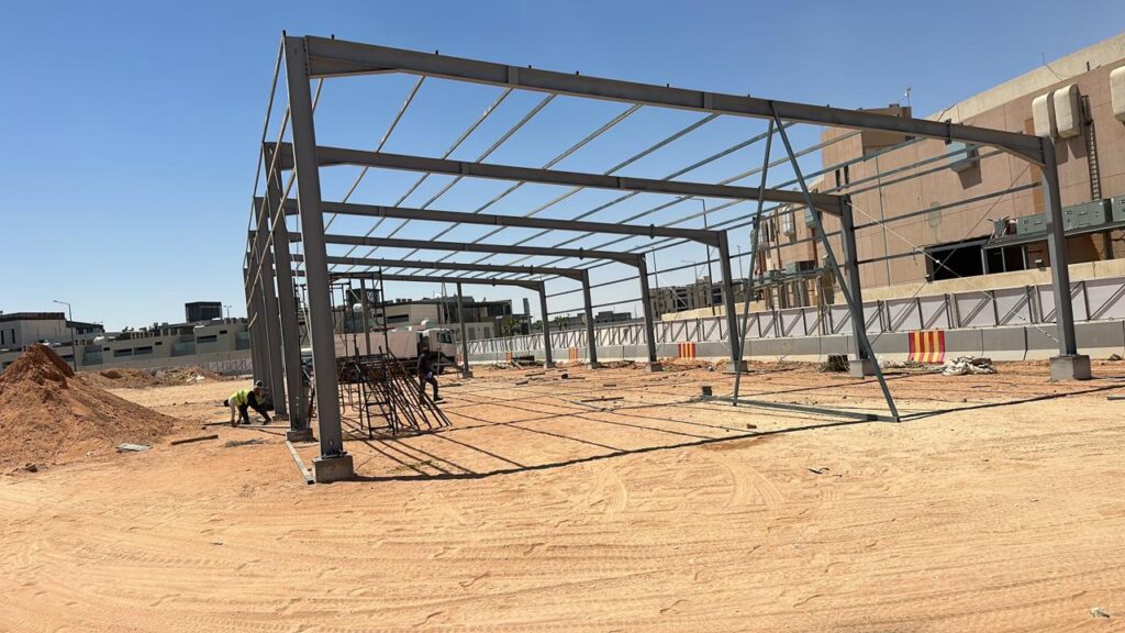 شركة مقاولات هناجر بالرياض بخبرة و كفاءة في التنفيذ